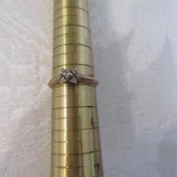 Pinky Diamond Ring 10-14K - Picture 8 of 8